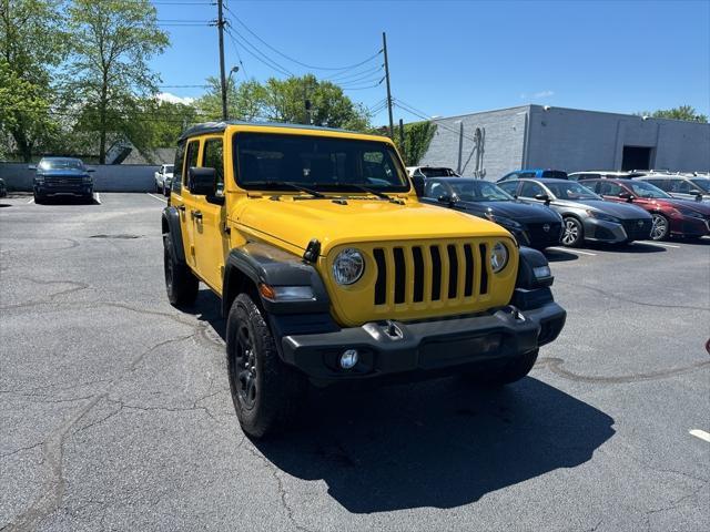 used 2021 Jeep Wrangler Unlimited car, priced at $33,752