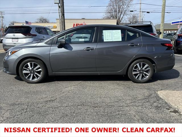used 2023 Nissan Versa car, priced at $19,030