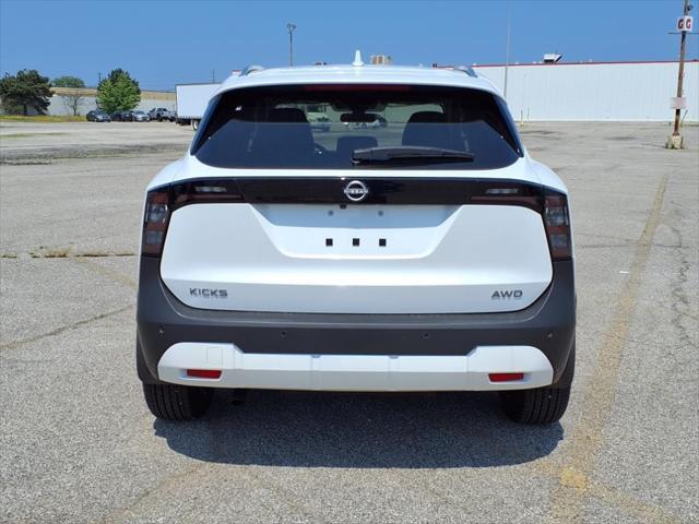 new 2025 Nissan Kicks car, priced at $29,310