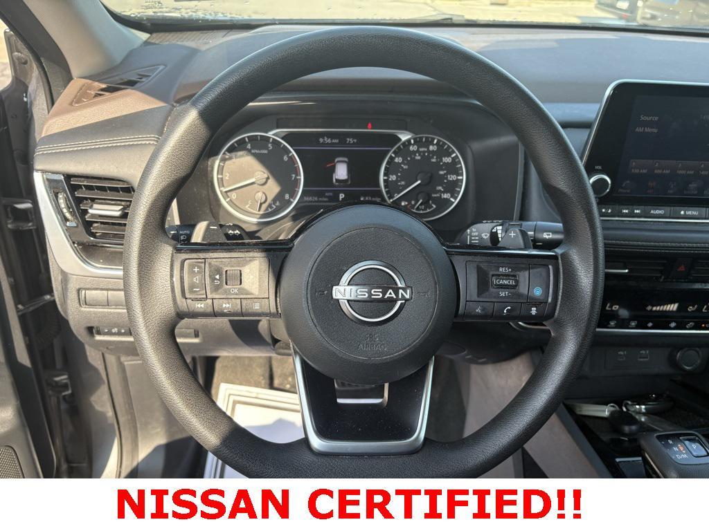 used 2022 Nissan Rogue car, priced at $23,490