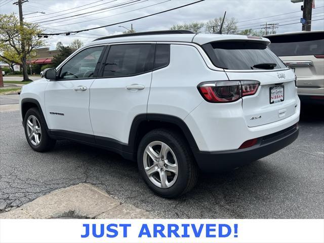 used 2024 Jeep Compass car, priced at $23,499