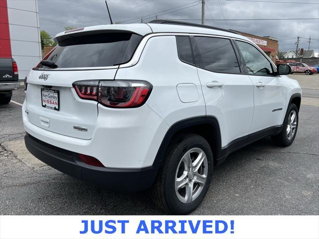 used 2024 Jeep Compass car, priced at $23,499