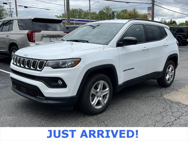 used 2024 Jeep Compass car, priced at $23,499