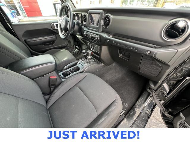 used 2022 Jeep Wrangler car, priced at $27,579