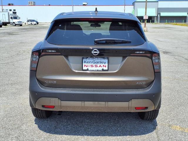 new 2025 Nissan Kicks car, priced at $27,180