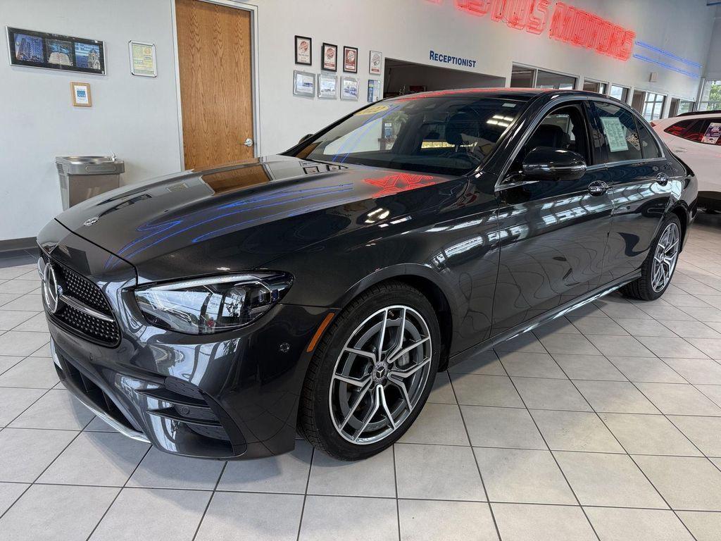 used 2022 Mercedes-Benz E-Class car, priced at $38,391