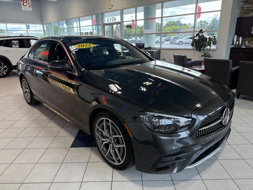 used 2022 Mercedes-Benz E-Class car, priced at $38,691