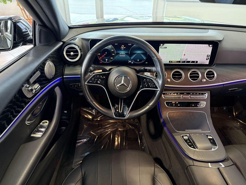 used 2022 Mercedes-Benz E-Class car, priced at $38,391