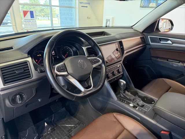used 2021 Volkswagen Atlas car, priced at $29,981