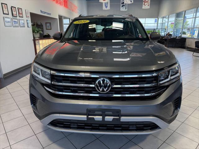 used 2021 Volkswagen Atlas car, priced at $29,981