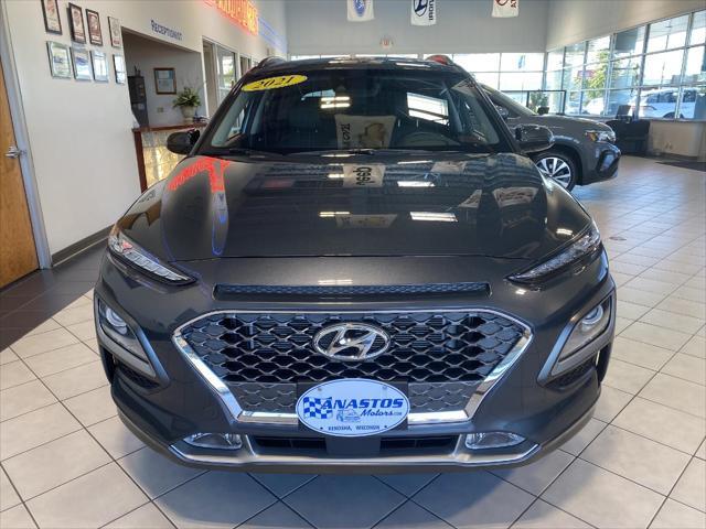 used 2021 Hyundai Kona car, priced at $22,491