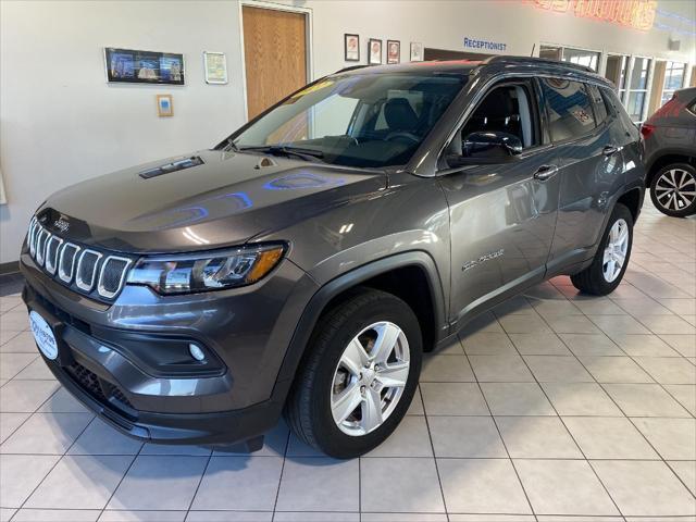 used 2022 Jeep Compass car, priced at $23,491