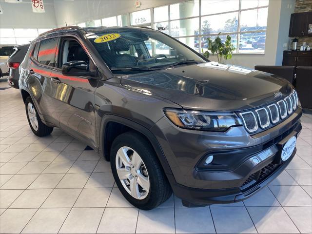 used 2022 Jeep Compass car, priced at $23,491