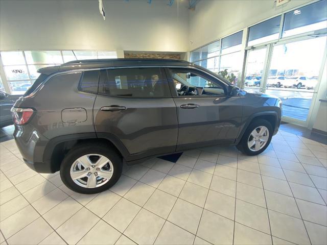 used 2022 Jeep Compass car, priced at $23,491