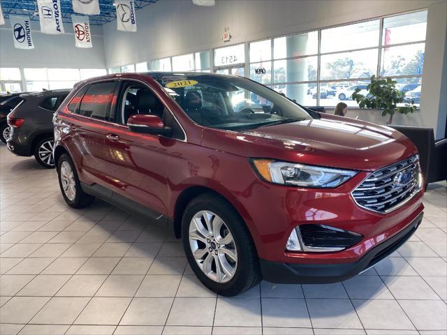 used 2021 Ford Edge car, priced at $27,991