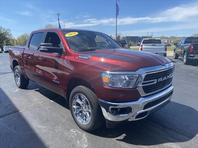 used 2021 Ram 1500 car, priced at $35,991