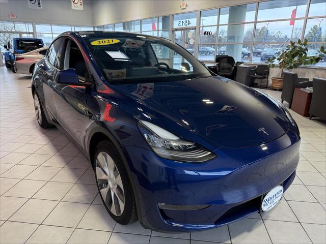 used 2021 Tesla Model Y car, priced at $28,991