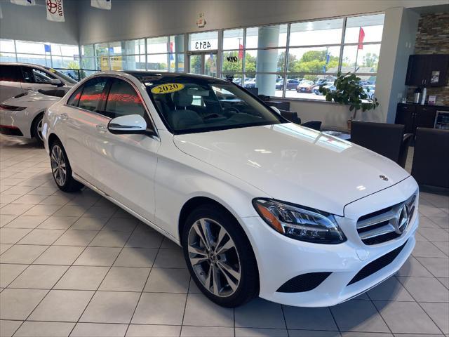 used 2020 Mercedes-Benz C-Class car, priced at $27,991