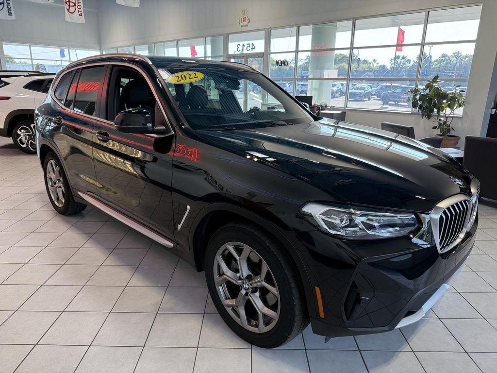 used 2022 BMW X3 car, priced at $33,361