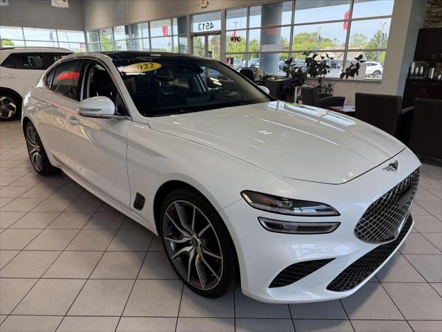 used 2022 Genesis G70 car, priced at $32,891