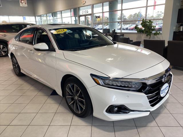 used 2021 Honda Accord car, priced at $25,491