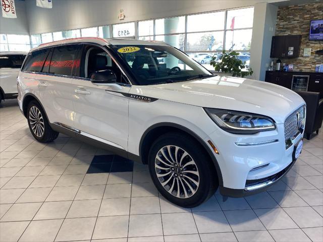used 2022 Lincoln Aviator car, priced at $49,491