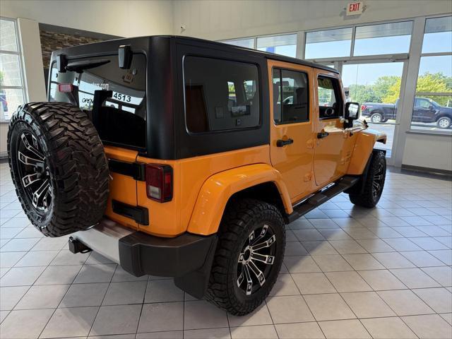 used 2012 Jeep Wrangler Unlimited car, priced at $12,961