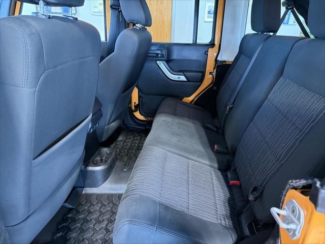 used 2012 Jeep Wrangler Unlimited car, priced at $12,961
