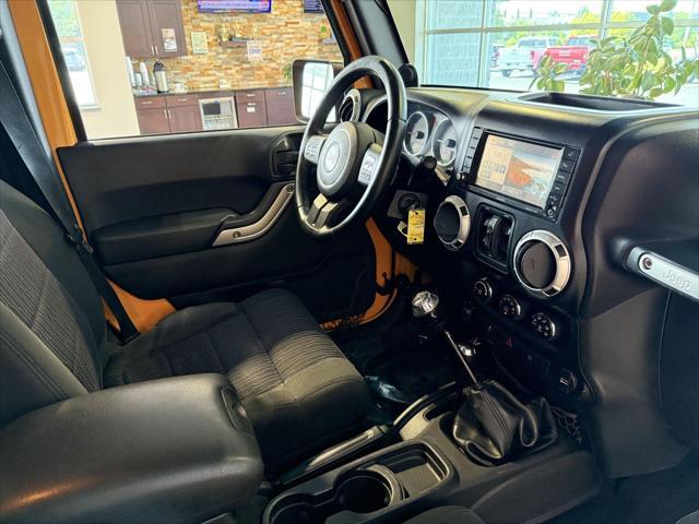 used 2012 Jeep Wrangler Unlimited car, priced at $12,961