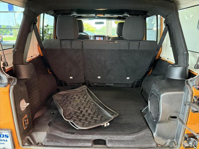 used 2012 Jeep Wrangler Unlimited car, priced at $12,961