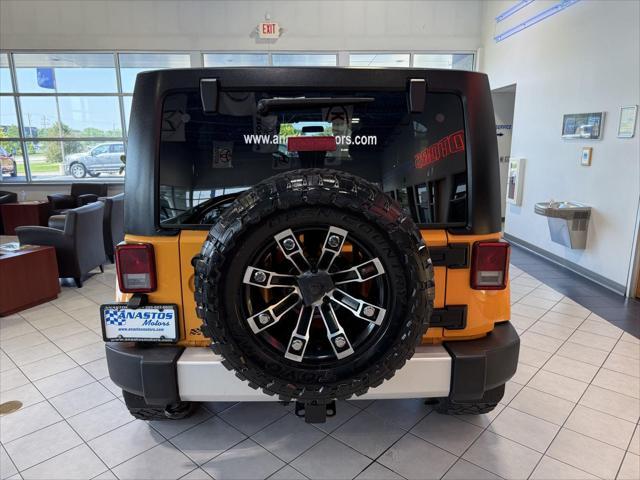 used 2012 Jeep Wrangler Unlimited car, priced at $12,961