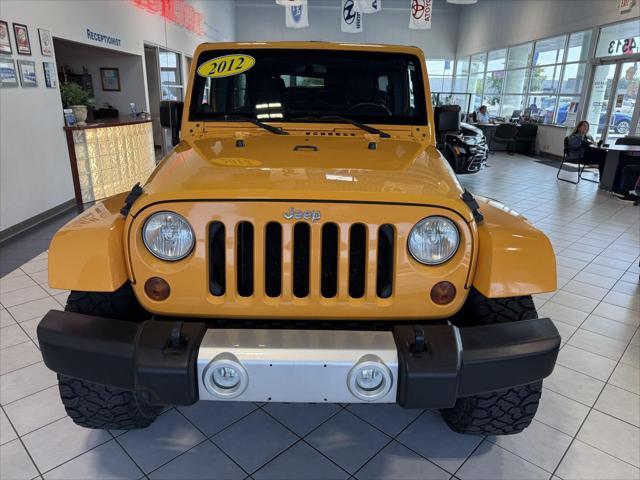 used 2012 Jeep Wrangler Unlimited car, priced at $12,961