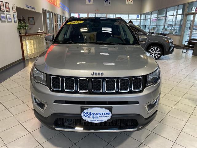 used 2021 Jeep Compass car, priced at $22,491