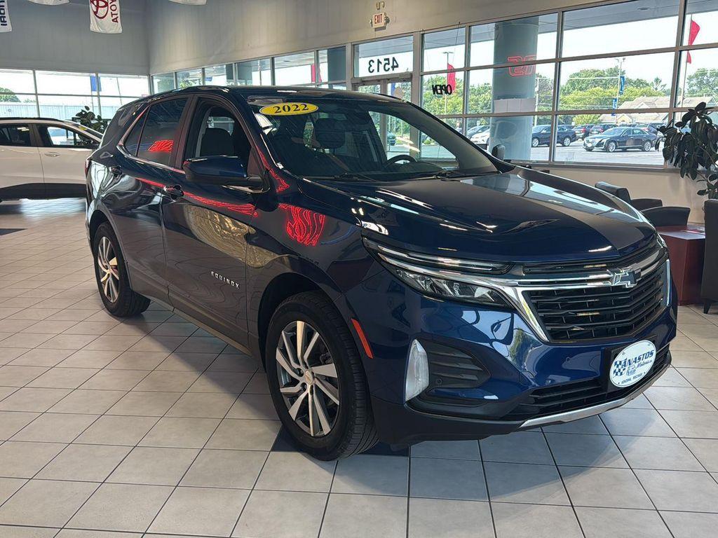 used 2022 Chevrolet Equinox car, priced at $23,391