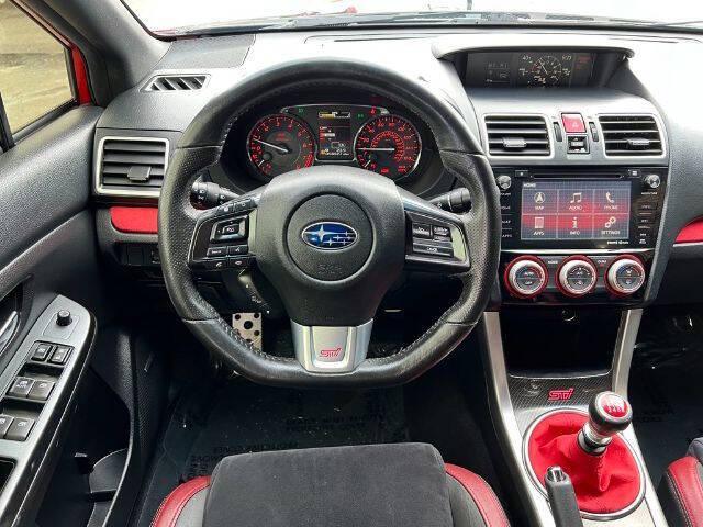 used 2016 Subaru WRX STI car, priced at $24,995