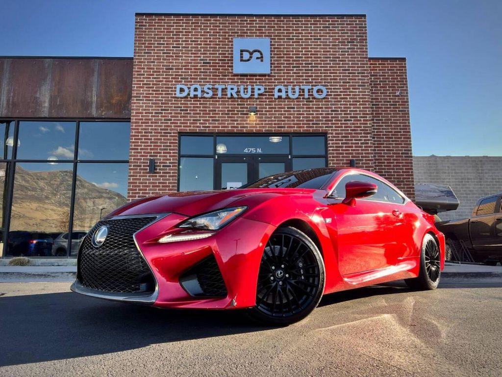 used 2015 Lexus RC F car, priced at $34,995