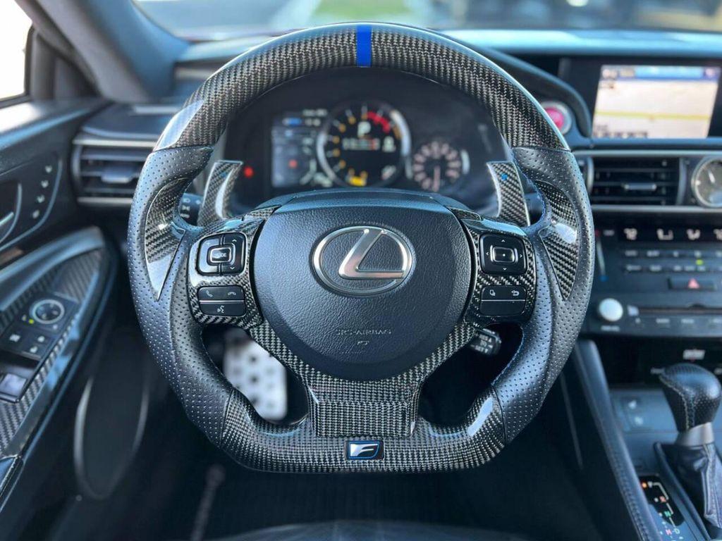 used 2015 Lexus RC F car, priced at $34,995