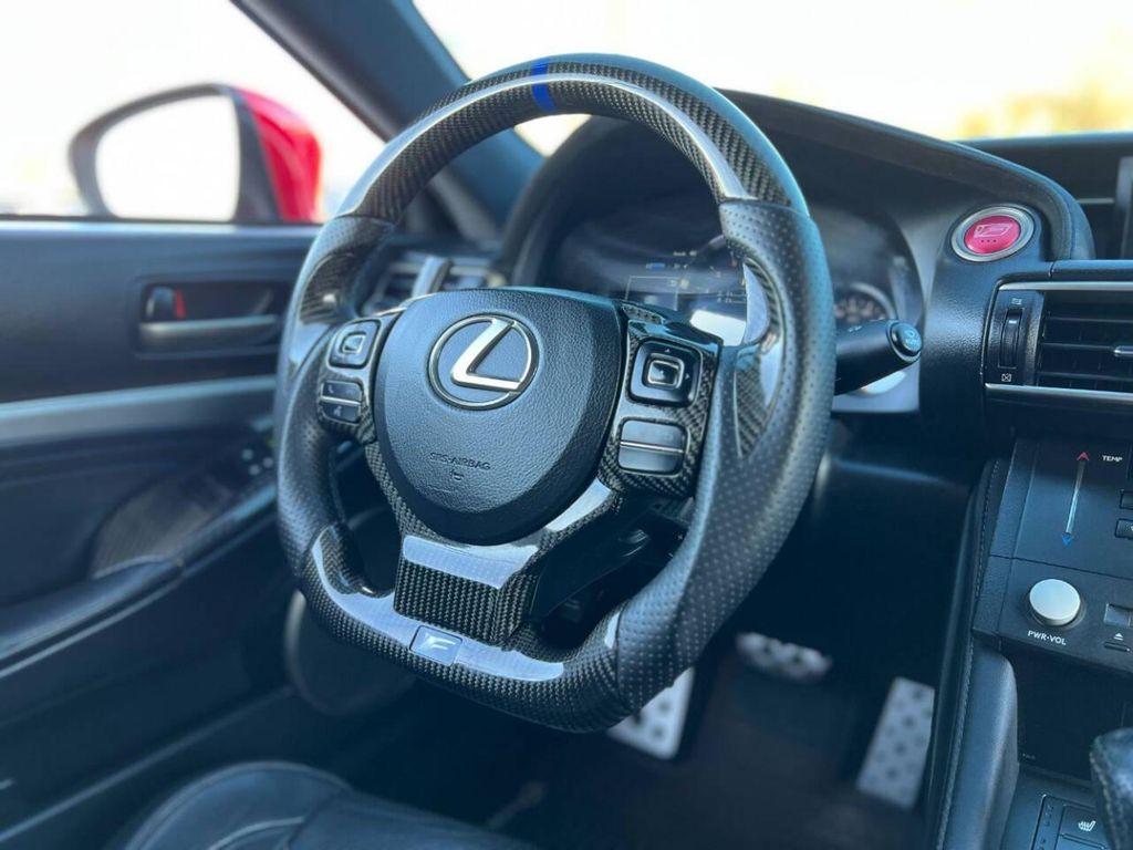 used 2015 Lexus RC F car, priced at $34,995