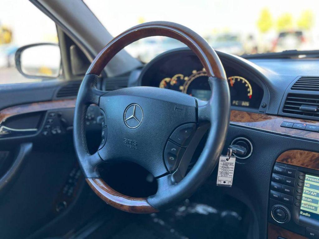 used 2004 Mercedes-Benz S-Class car, priced at $4,995