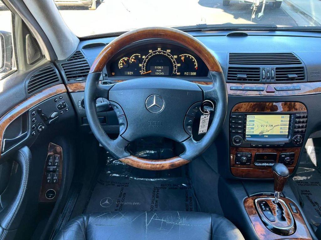 used 2004 Mercedes-Benz S-Class car, priced at $4,995