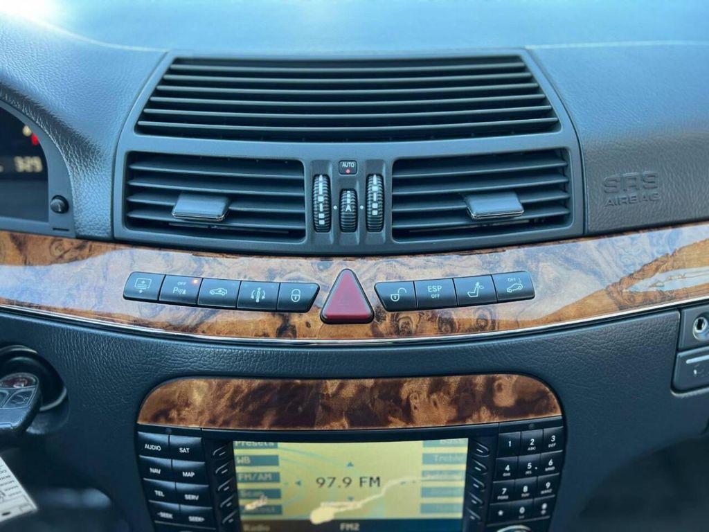 used 2004 Mercedes-Benz S-Class car, priced at $4,995