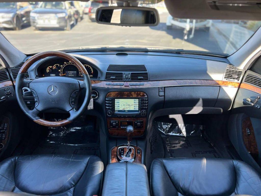 used 2004 Mercedes-Benz S-Class car, priced at $4,995