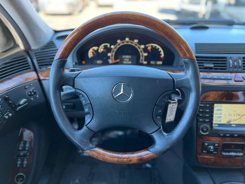 used 2004 Mercedes-Benz S-Class car, priced at $4,995