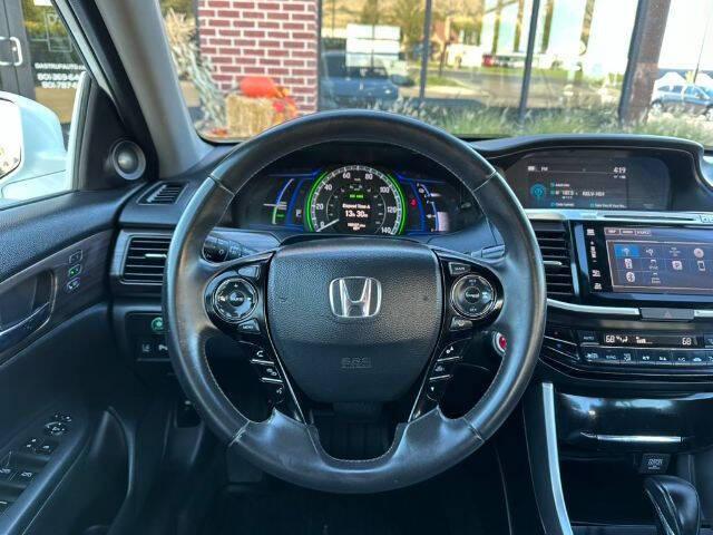 used 2017 Honda Accord Hybrid car, priced at $18,995