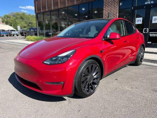 used 2021 Tesla Model Y car, priced at $24,395