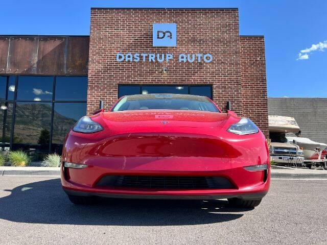 used 2021 Tesla Model Y car, priced at $24,395