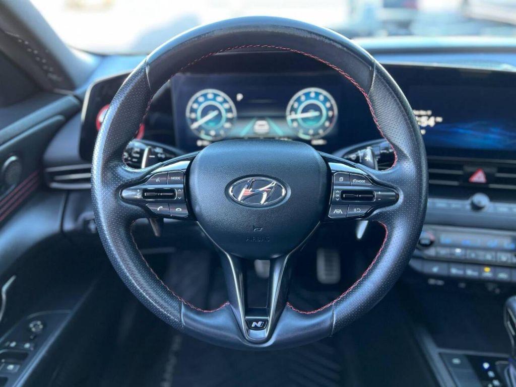 used 2023 Hyundai Elantra car, priced at $19,500