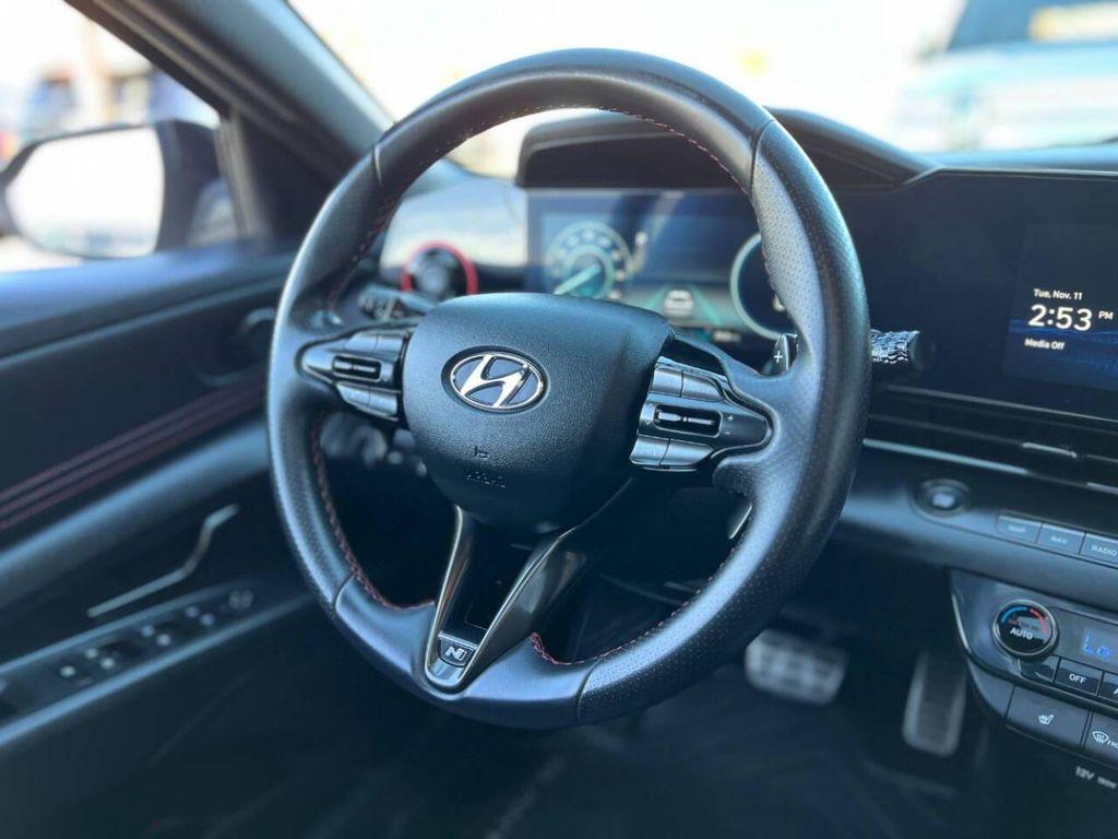 used 2023 Hyundai Elantra car, priced at $19,500