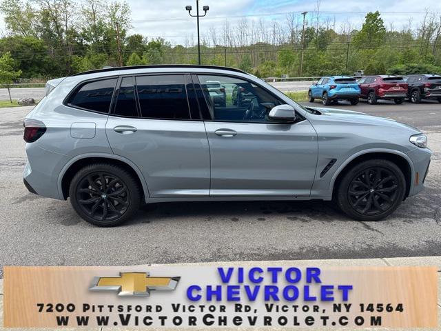 used 2022 BMW X3 car, priced at $34,490