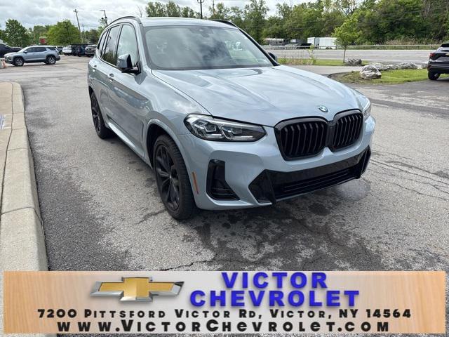 used 2022 BMW X3 car, priced at $34,490